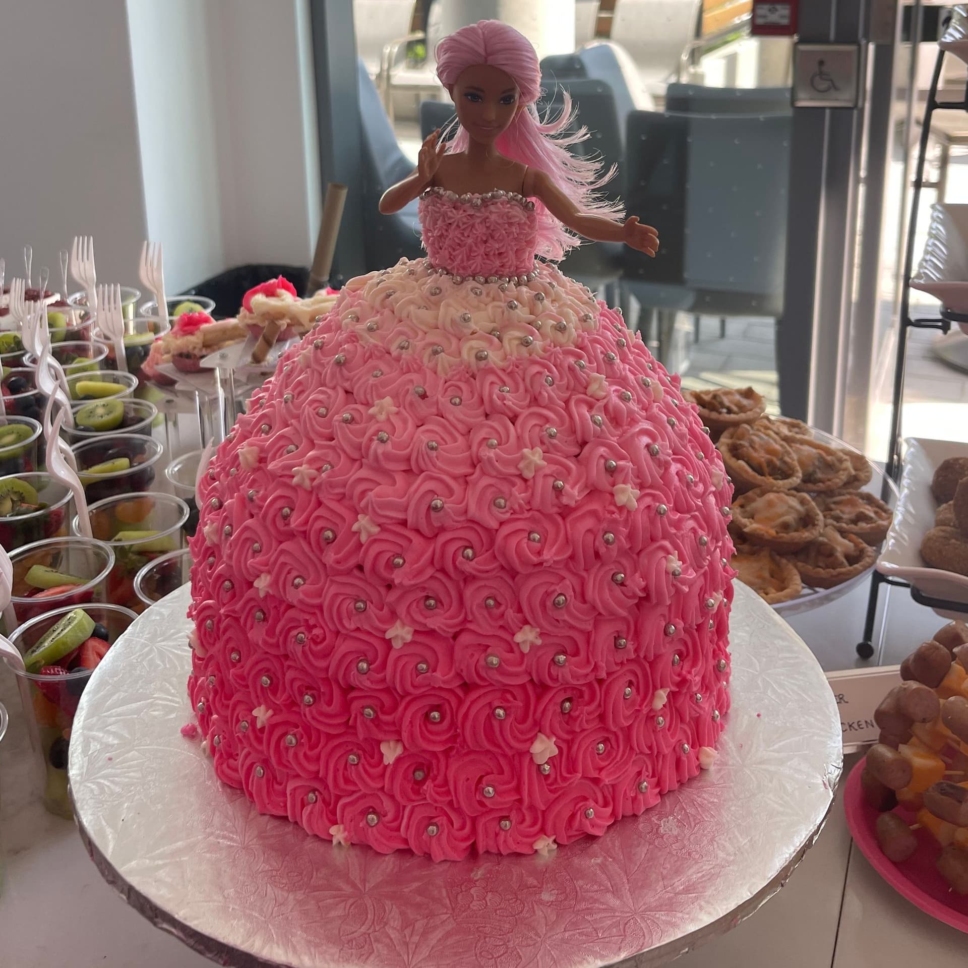Barbie Themed Cake